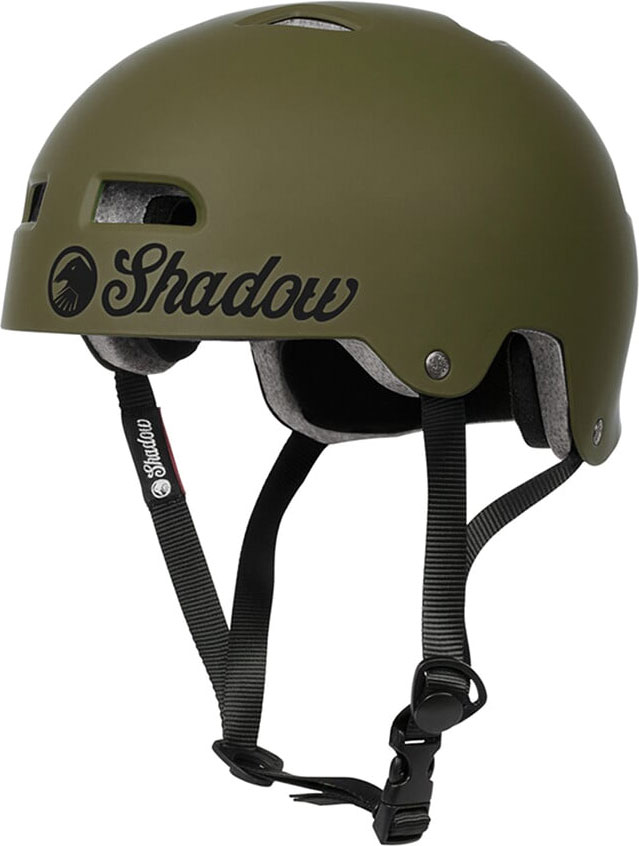 Шлем ВЕЛО BMX Shadow Classic (XS) военно/зелёный 122-06013