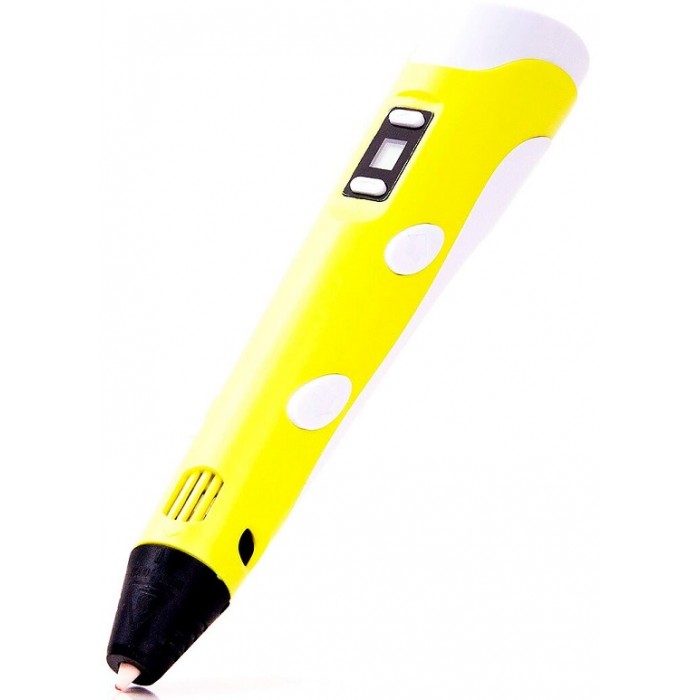 3D ручка Spider Pen PLUS 2200Y с ЖК дисплеем желтая