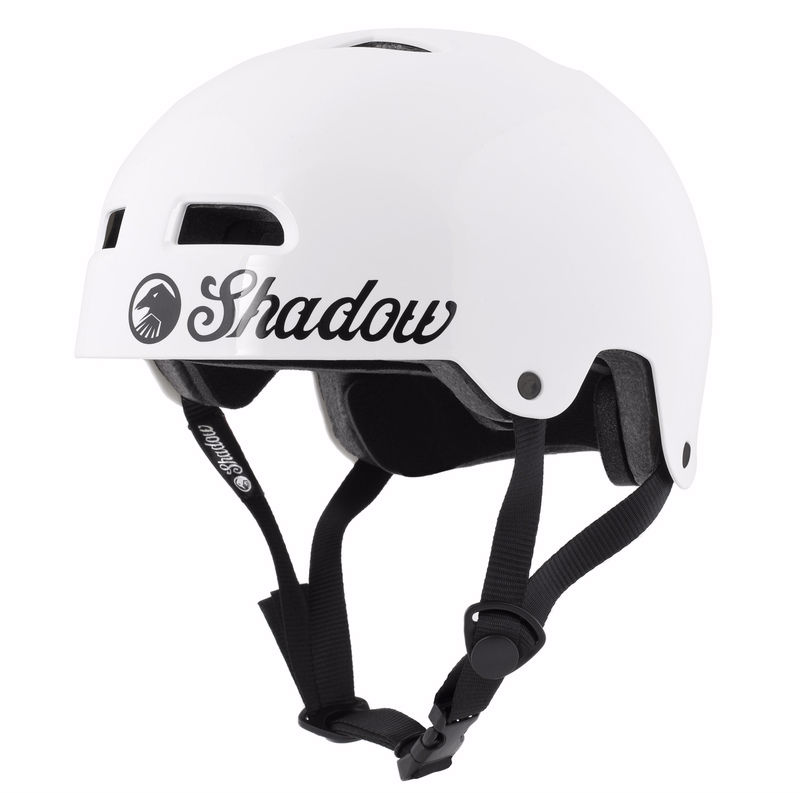 Шлем ВЕЛО BMX Shadow Classic (XS) белый глянец 105-06013