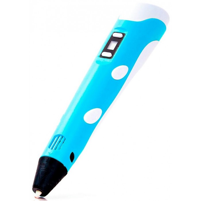 3D ручка Spider Pen PLUS 2100B с ЖК дисплеем голубая