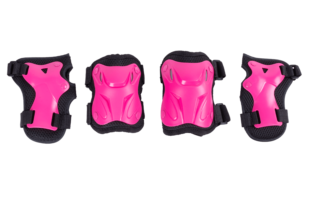 Защита Safety line 800 (М) (локтей, коленей) черно-розовый