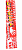 Шкурка дэки на парковый самокат, универсальная, STUNT, 120x570 мм, красный 809484-3
